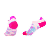 Ankle Cotton Running Socks for women | Bold Stripes Contrast Panels
